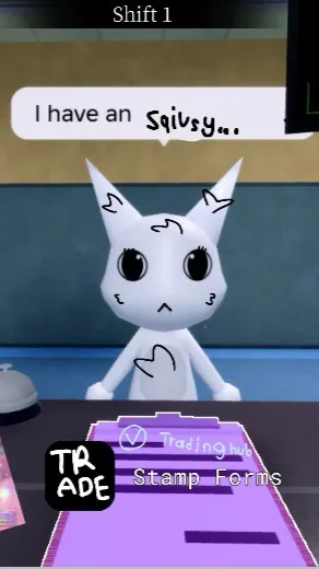 ai character: Trading hub animal background