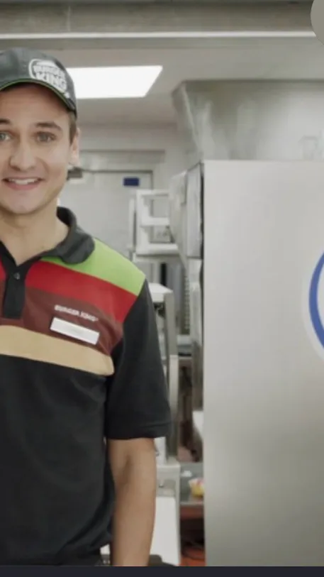 ai character: Burger King background