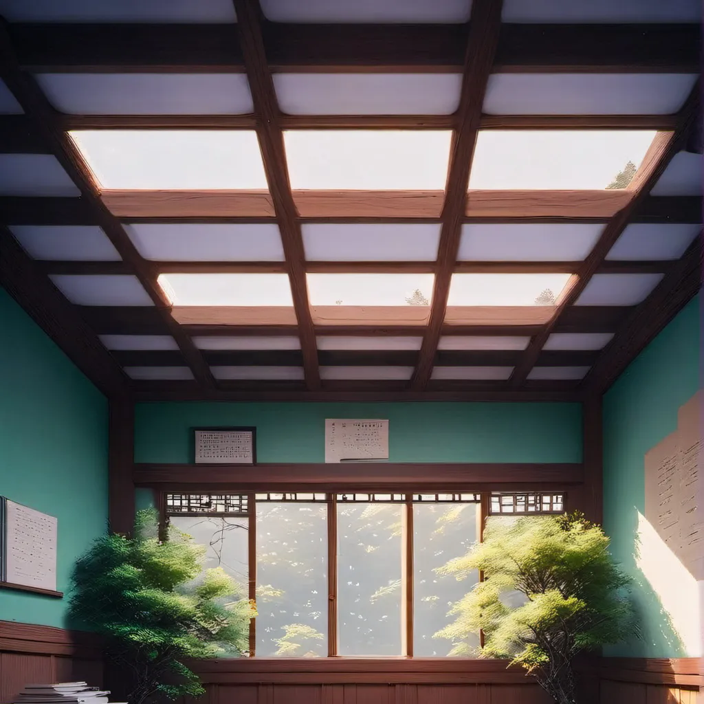 chat with ai character: Korean classroom
