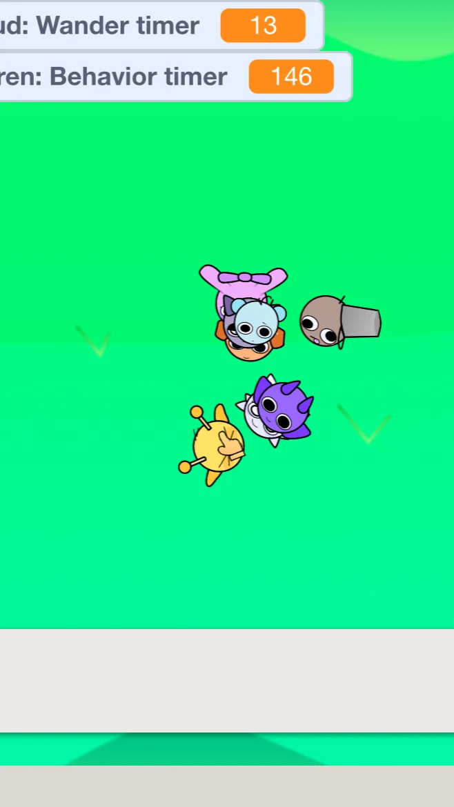 ai character: sprunki background