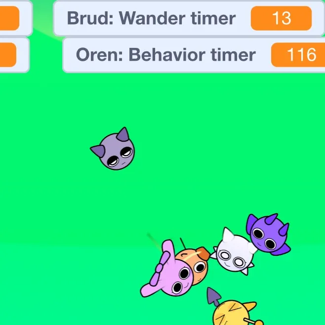 chat with ai character: Animal sprunki
