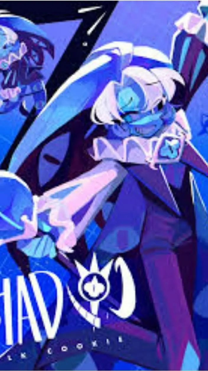 ai character: Shadow Milk Cookie background