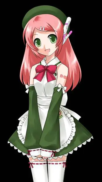 ai character: momone momo background