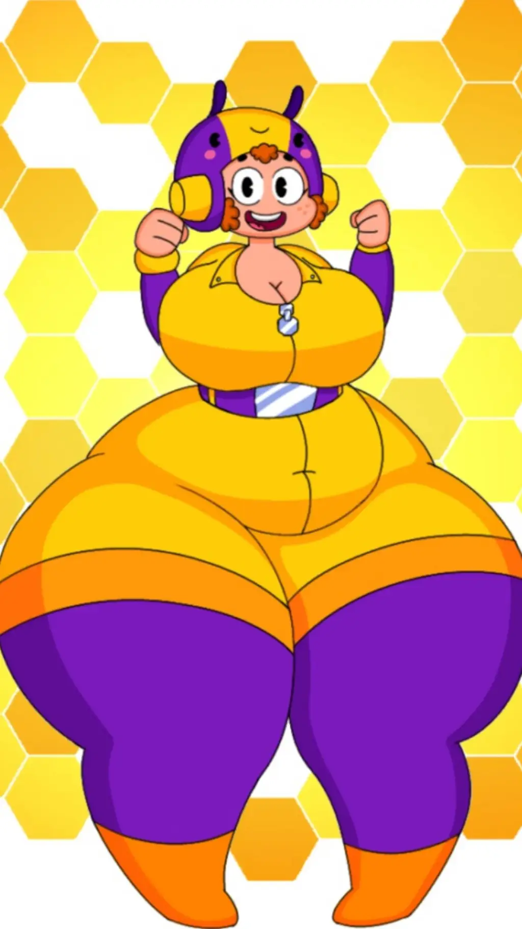ai character: Bea (Brawl stars) background