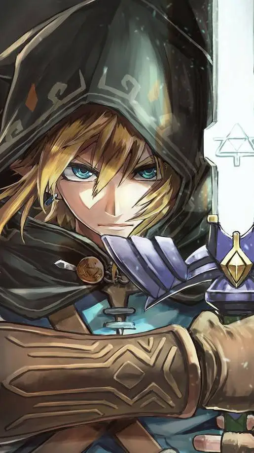 ai character: Link(botw) background