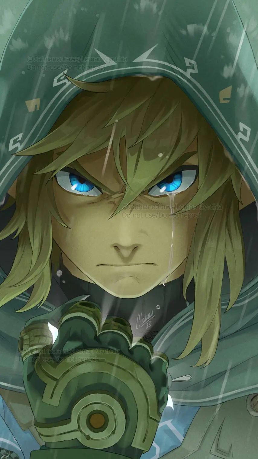 ai character: Link (totk) background