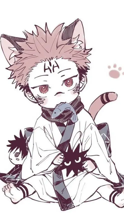 ai character: Sukuna background