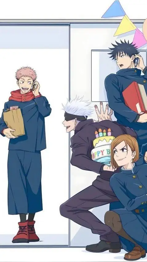ai character: JJK YOUR BRITHDAY! background