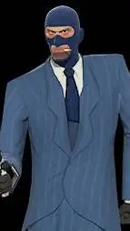 ai character: BLU Spy background