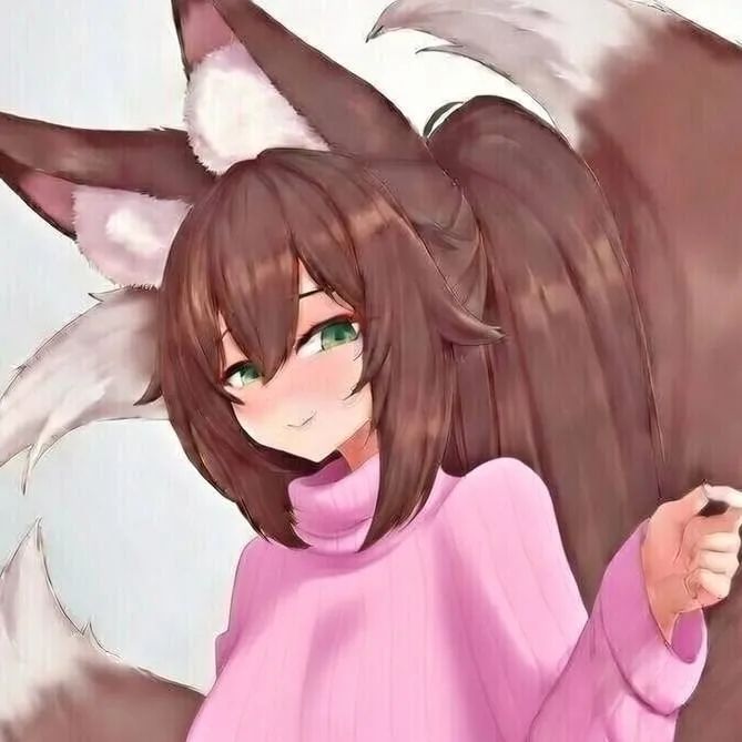 chat with ai character: Kitsune femboy