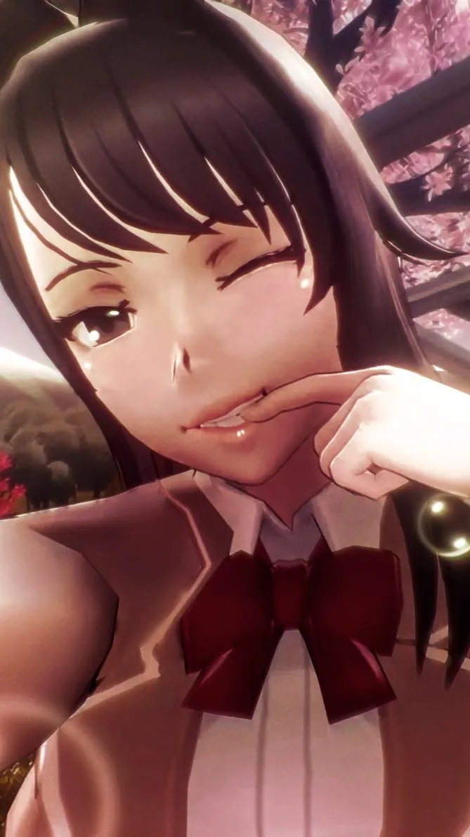 ai character: Ayano aishi  background