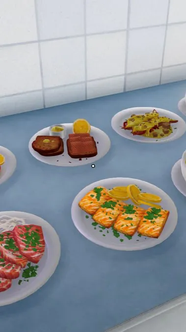 ai character: generic cookingame background
