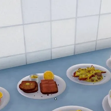 chat with ai character: generic cookingame