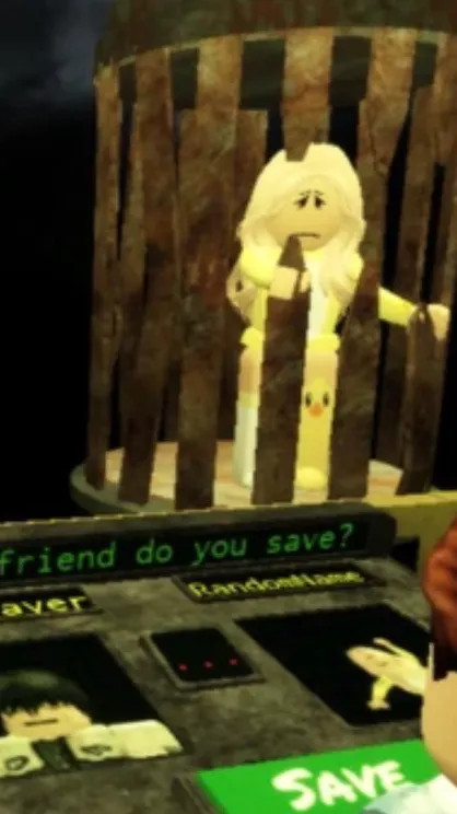 ai character: Save a friend background