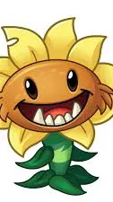 ai character: Primal sunflower background