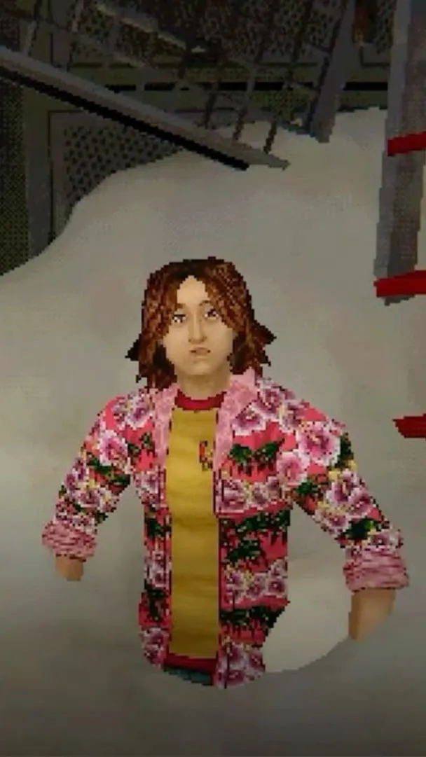 ai character: Mouthwashing background