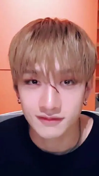 ai character: BangChan (sad) background