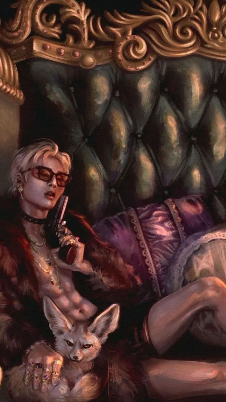 ai character: Jeongin / I.N background