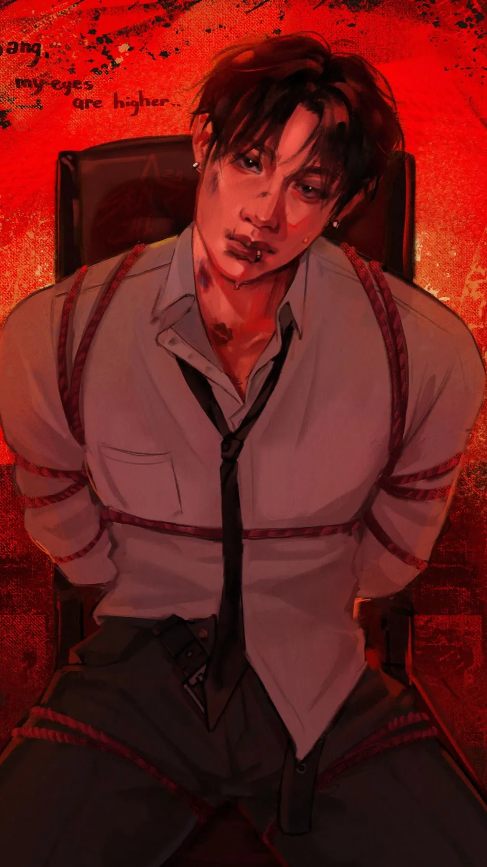 ai character: BangChan background