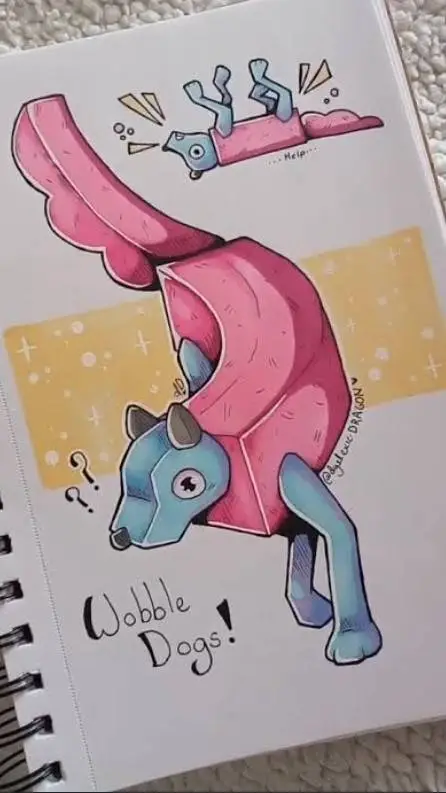ai character: Wobbledogs! background