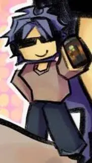 ai character: Grow a garden rave background