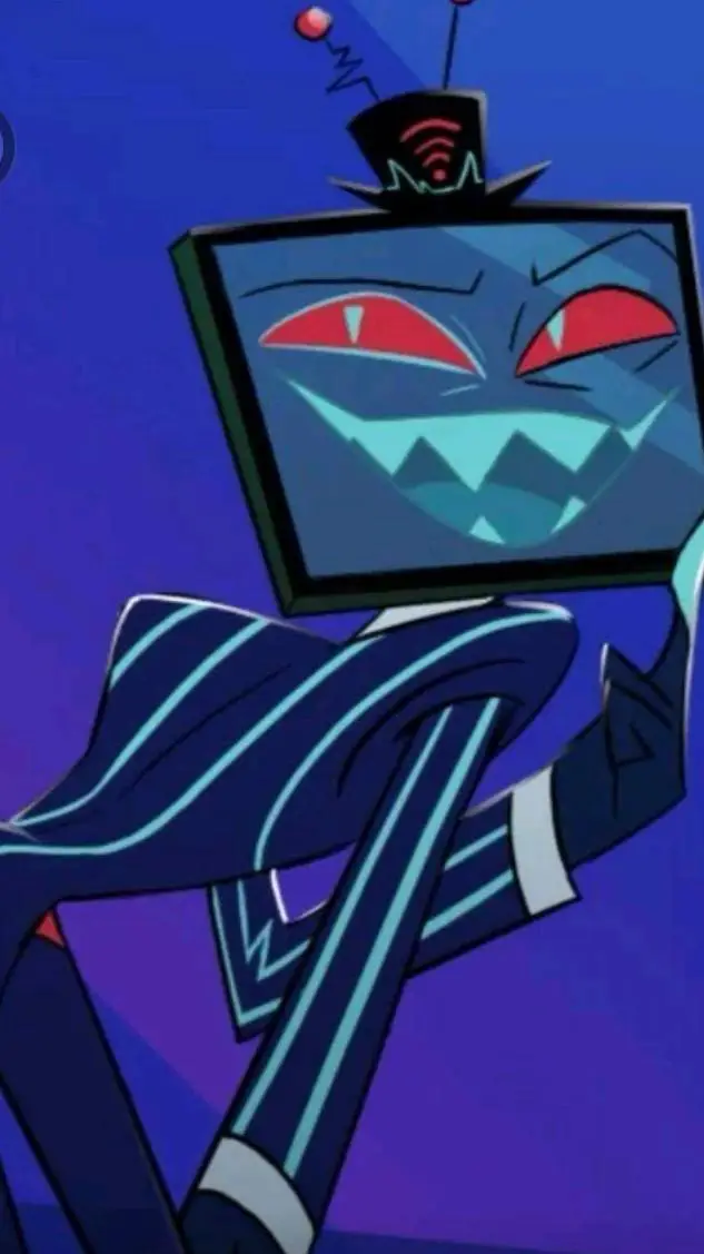 ai character: 💙vox ur brother💙 background