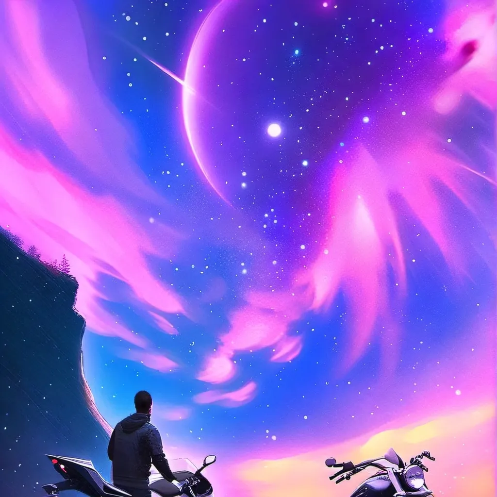 chat with ai character: biker