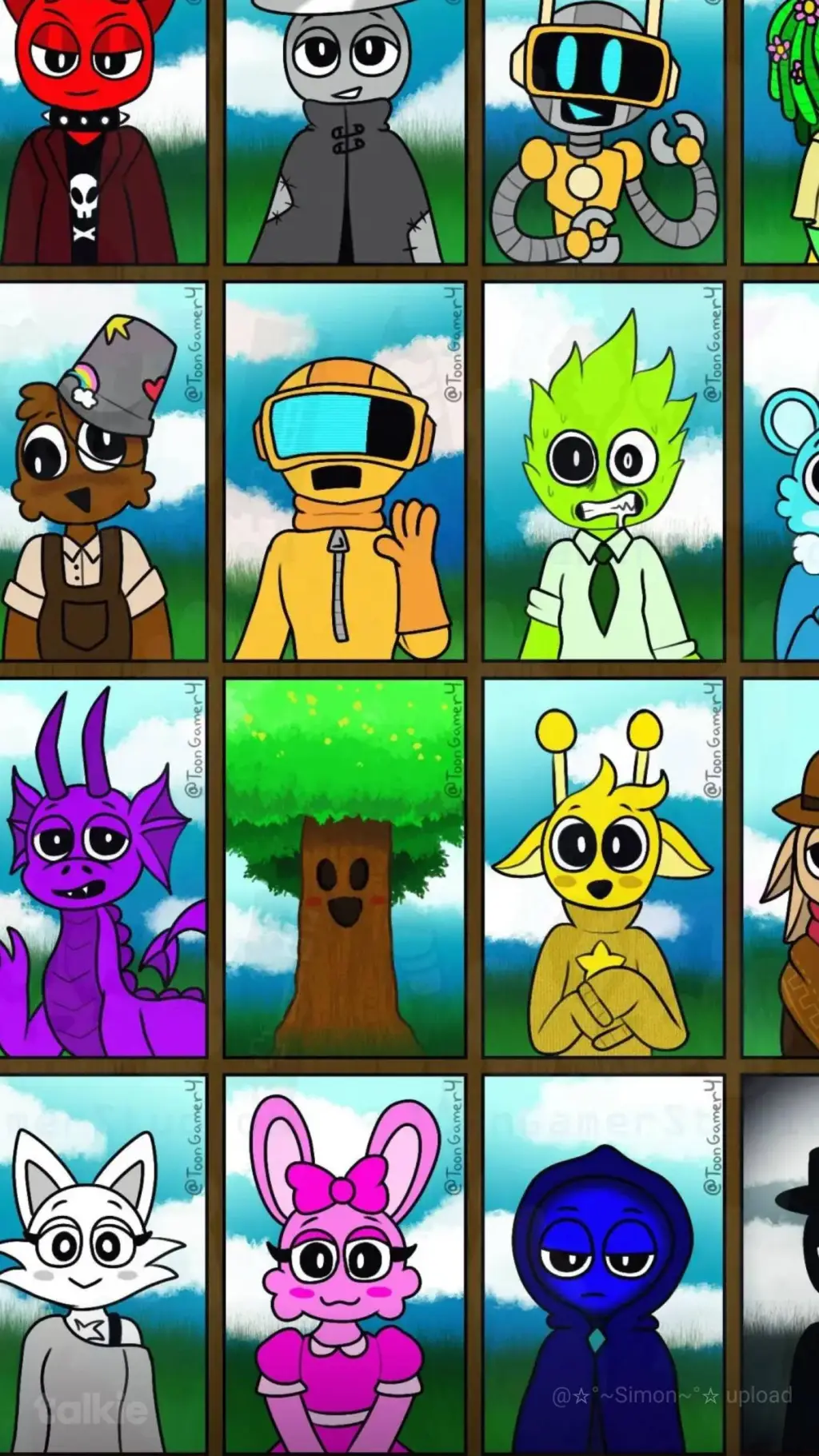ai character: sprunkis background