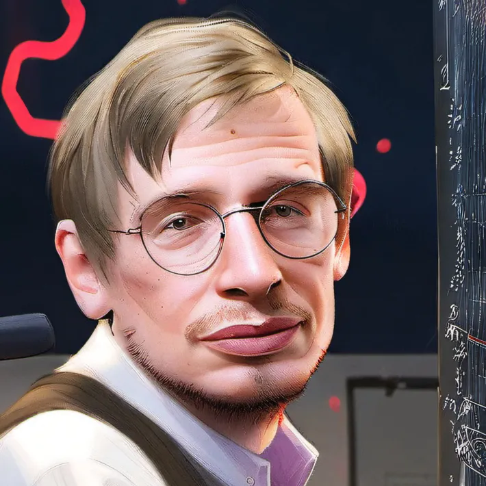 chat with ai character: Stephen Hawking