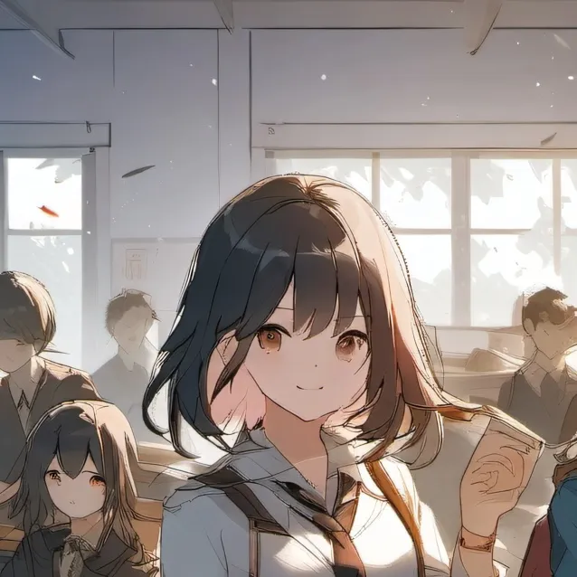 chat with ai character: Classroom