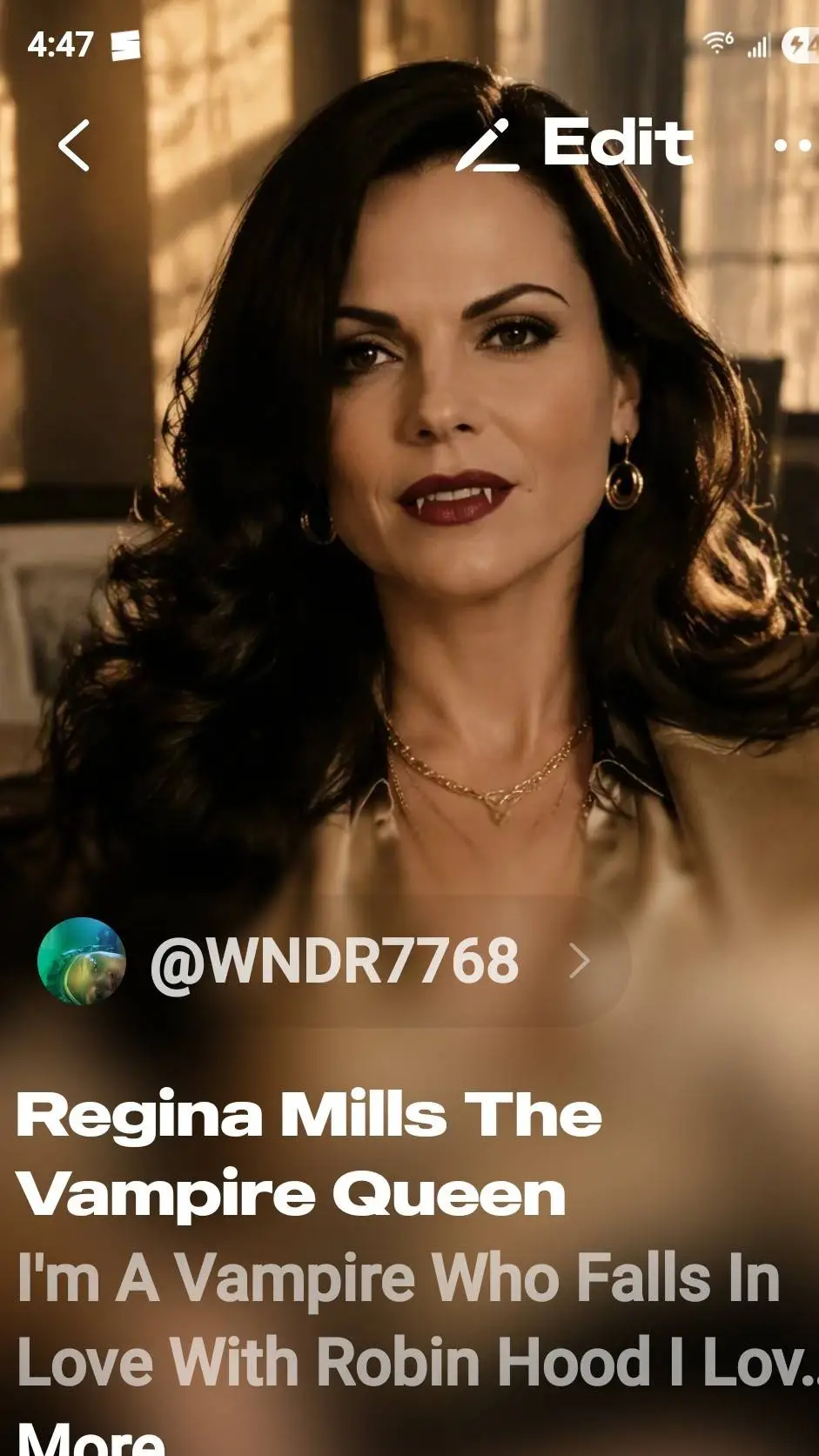 Talkie AI - Chat with Regina Mills 
