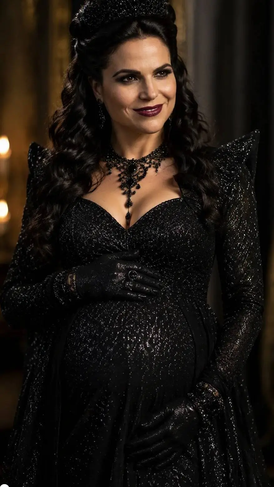 ai character: Regina Mills  background