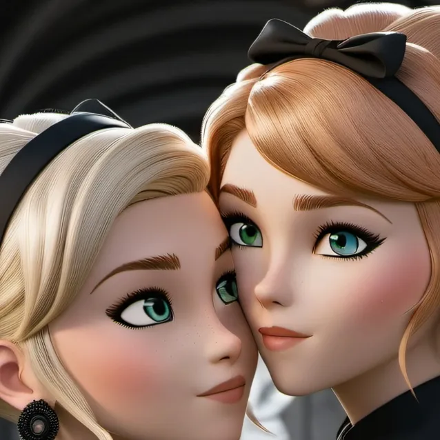 chat with ai character: Chloe x Sabrina