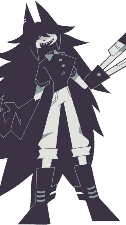 ai character: Miss circle background