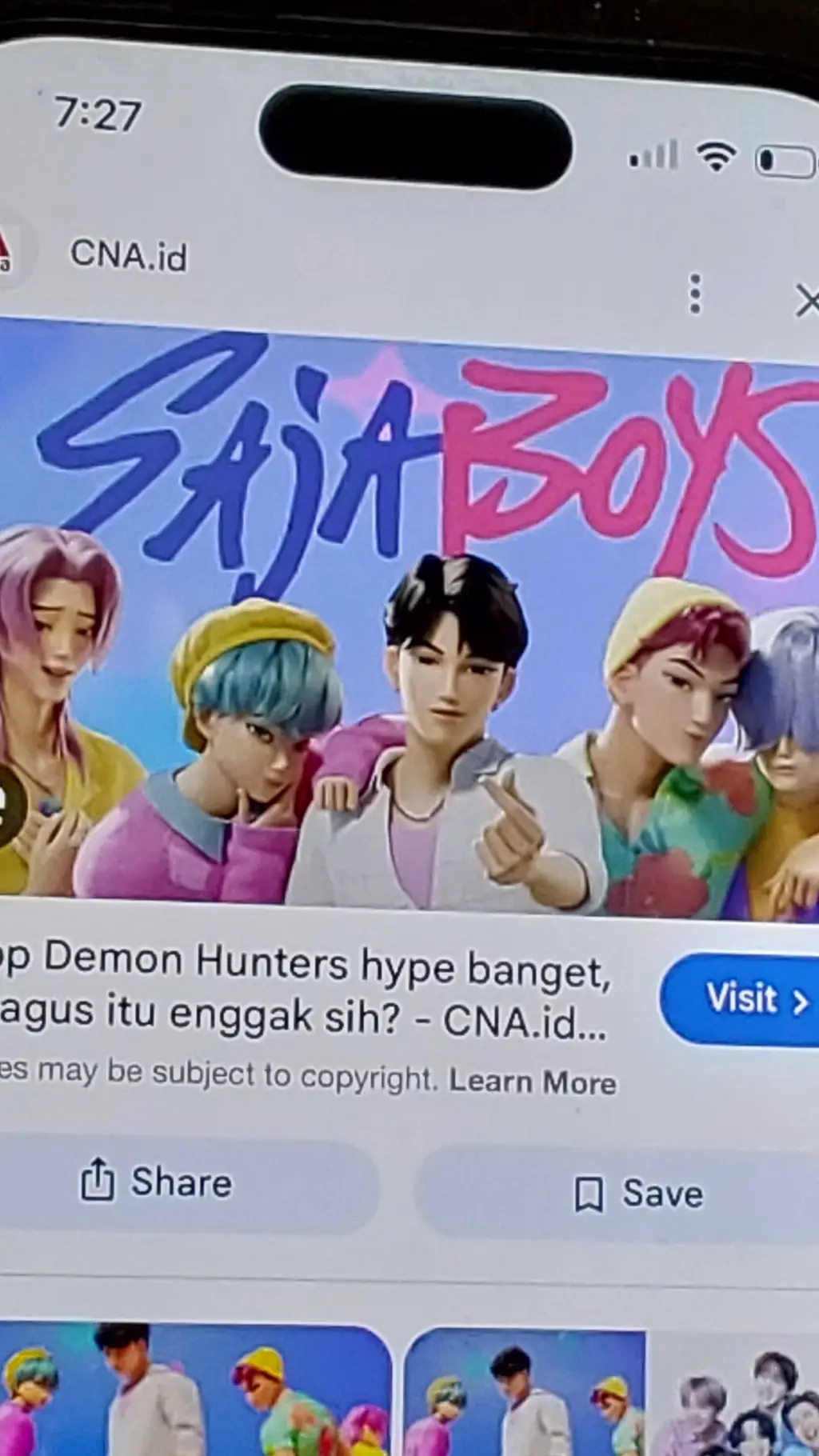 ai character: Saja boys  background