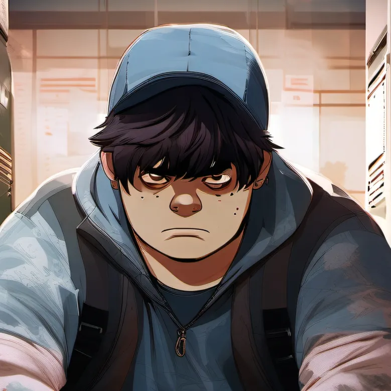 chat with ai character: A sad existence