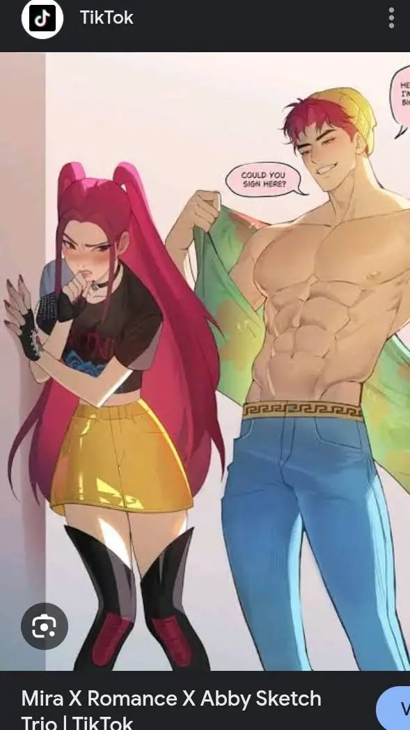 ai character: Mira x abby background
