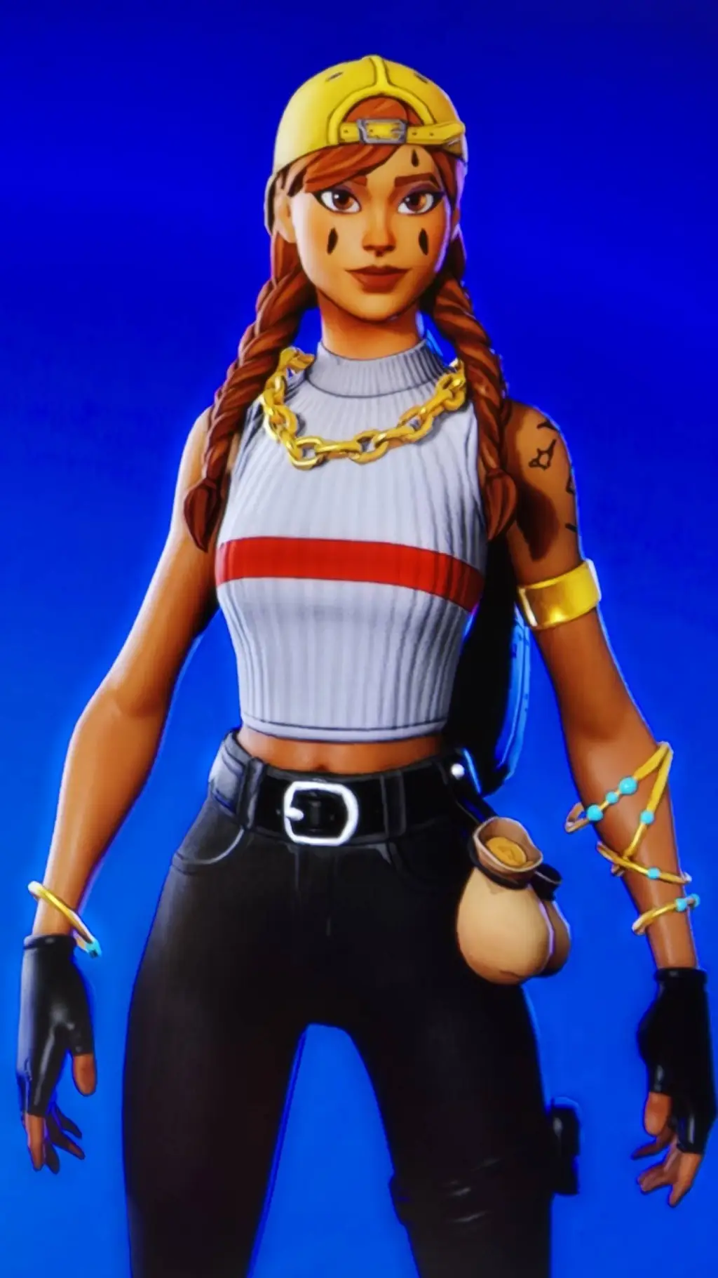 ai character: Aura (Fortnite) background