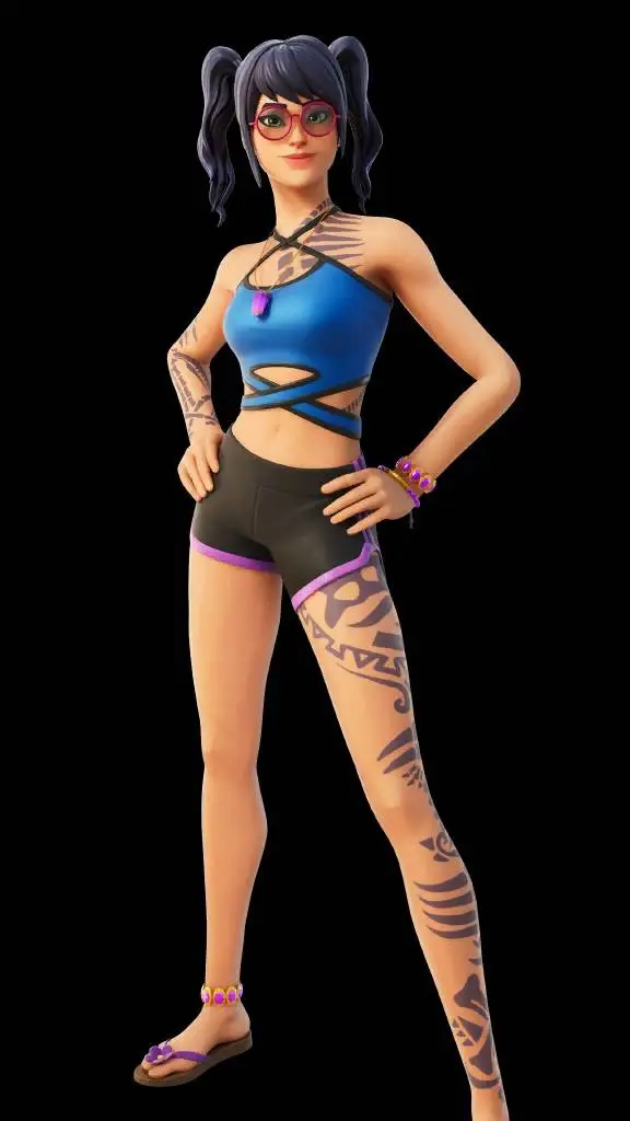ai character: Crystal (Summer) background