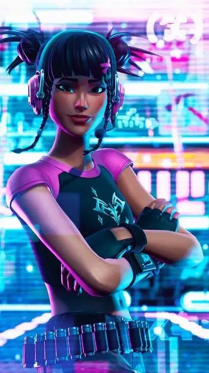 ai character: Tegan Fortnite background