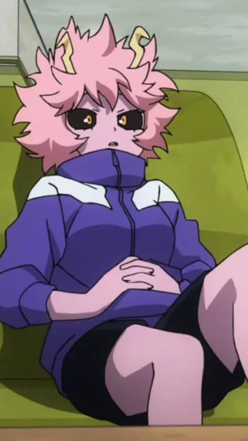 ai character: ★•Mina ashido•★ background