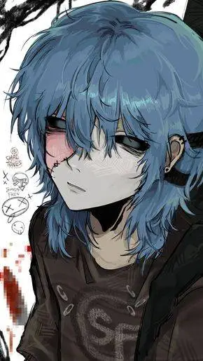 ai character: Sally Face  background