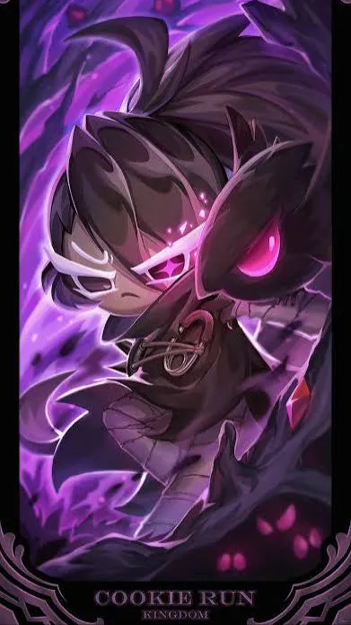 ai character: Black raisin 🍪 background