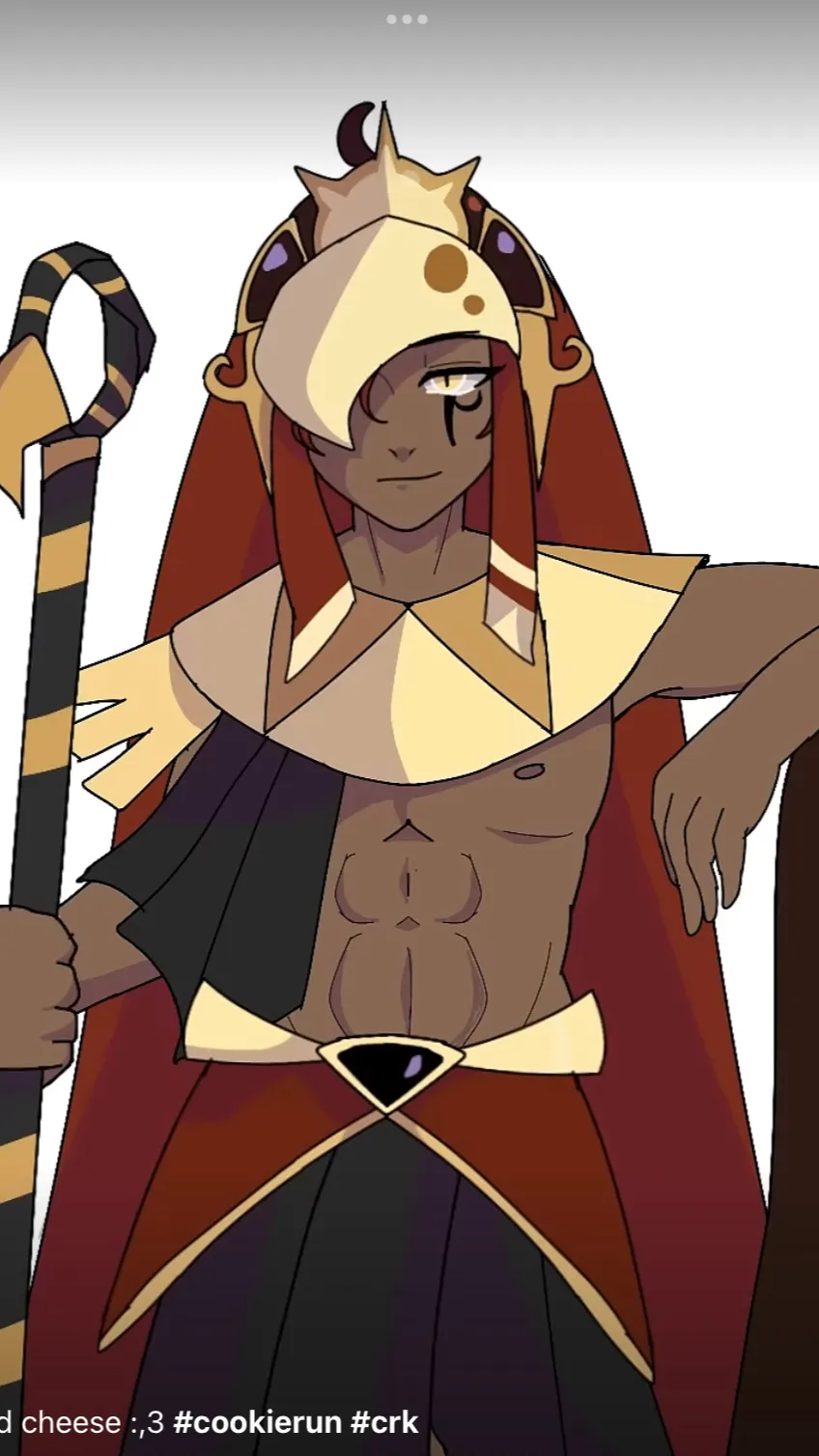 ai character: Burnt cheese  background