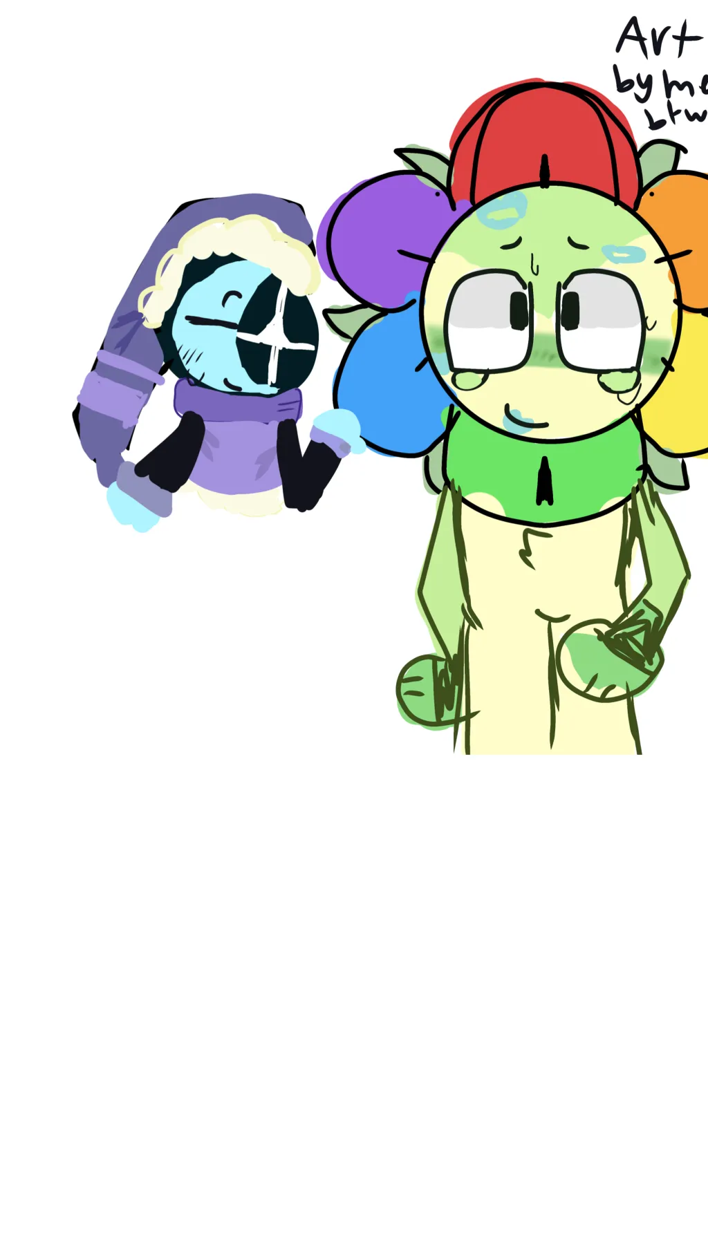 ai character: Moonflower  background