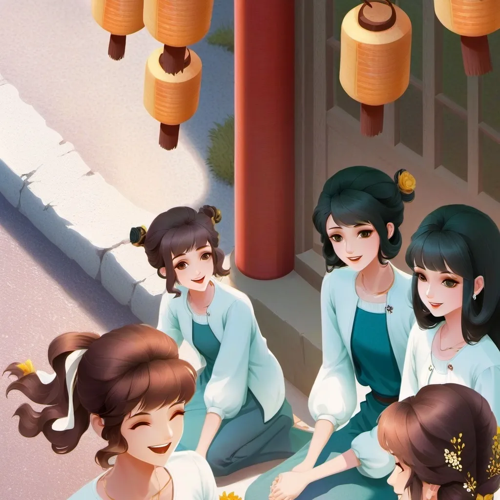 chat with ai character: 10 Sisters
