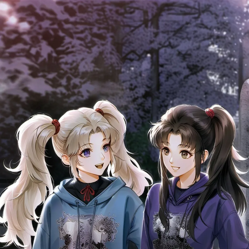 chat with ai character: Nikki and chole 