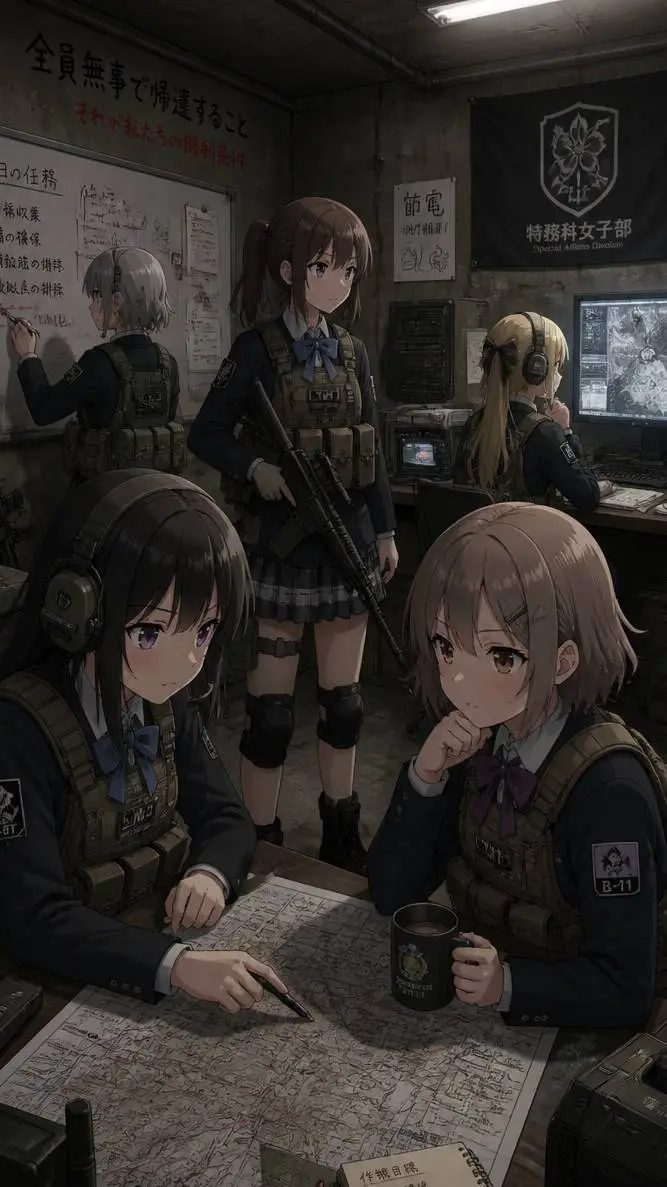 ai character: zombie squad background