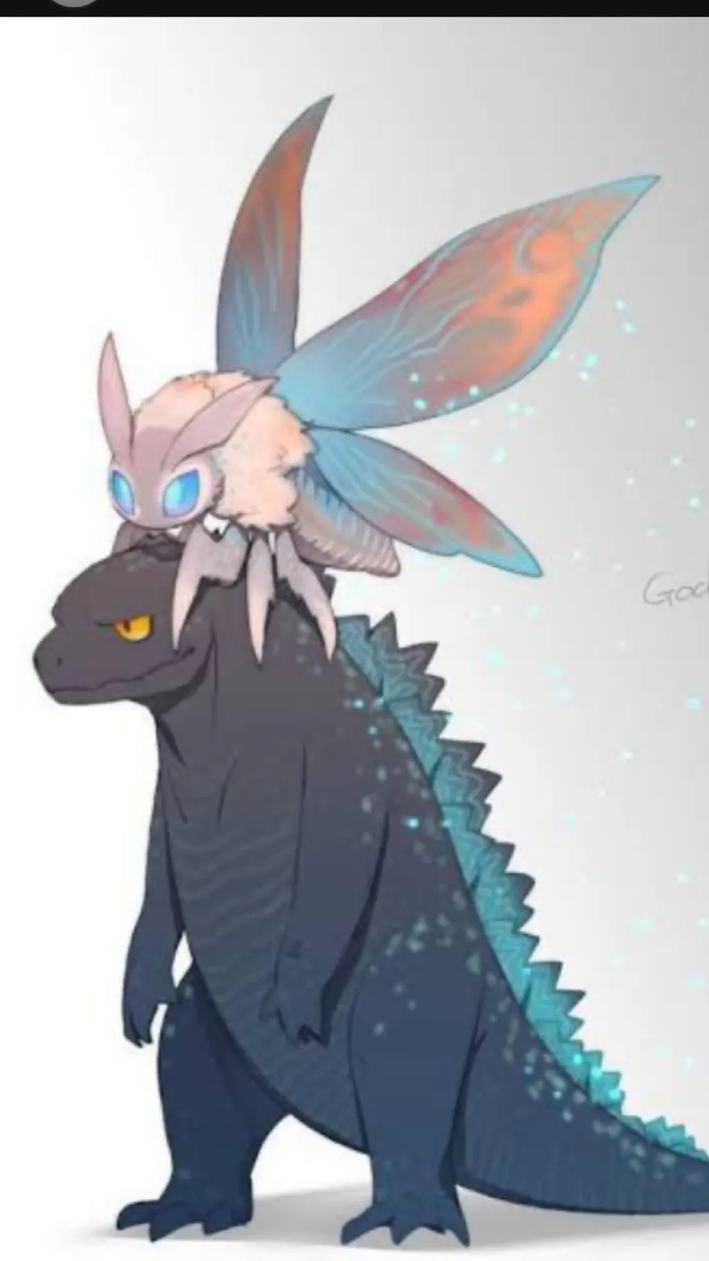 ai character: Mothra background