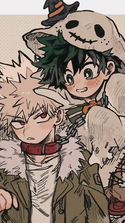 ai character: bakudeku🐾 background